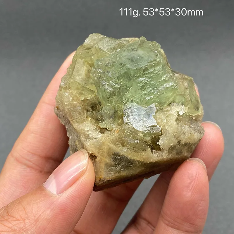 

100% natural Green fluorite raw stone mineral specimen healing crystal gem collection