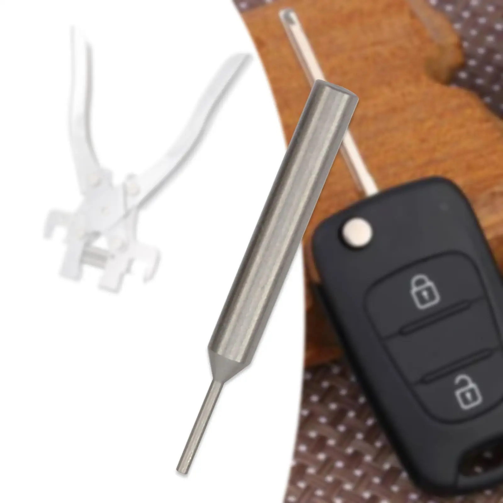 

Clip Removal Plier for Auto Flip Keys Steel Pin Disassembly Fixing Tool Durable Folding Key Repair Pliers for Vehicles