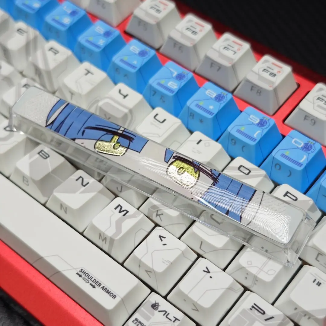 

Коллекционная кейкап-наборка Bocchi The Rock Series Glue 6.25U Gilt Space Keycap Single Yamada Ryo: милый аниме-дизайн для механической клавиатуры