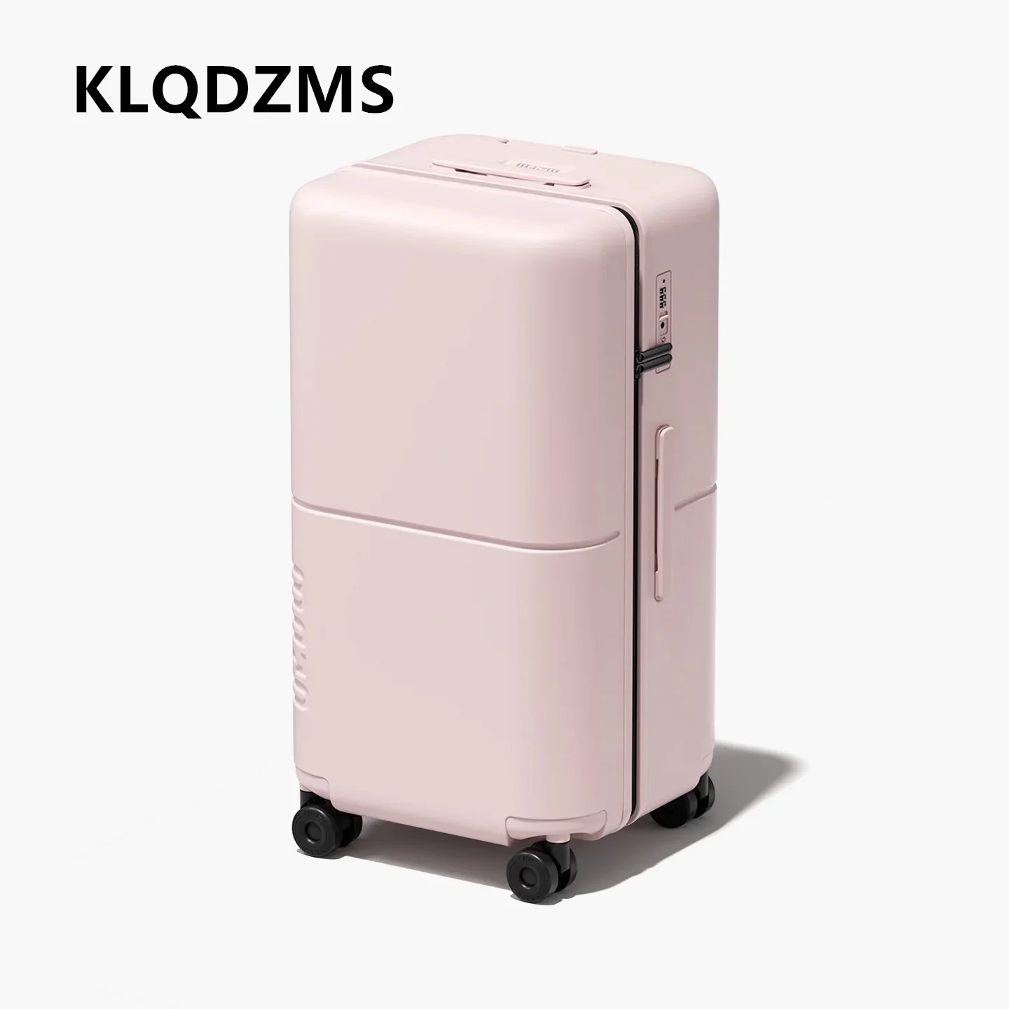 KLQDZMS Luggage Travel Bag ABS+PC Boarding Box Large Capacity Trolley Case 20"24"26"28"30 Inch Strong and Durable Suitcase