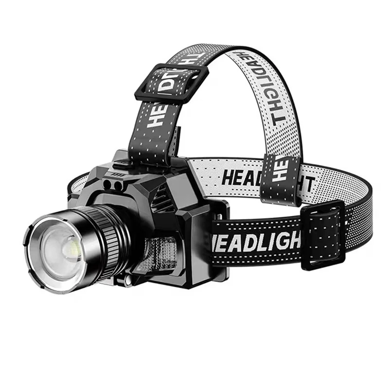 

LED Headlamp Multi Modes With Motion Sensor Waterproof Headlight USB Rechargeable Zoomable Headlamp Work Light