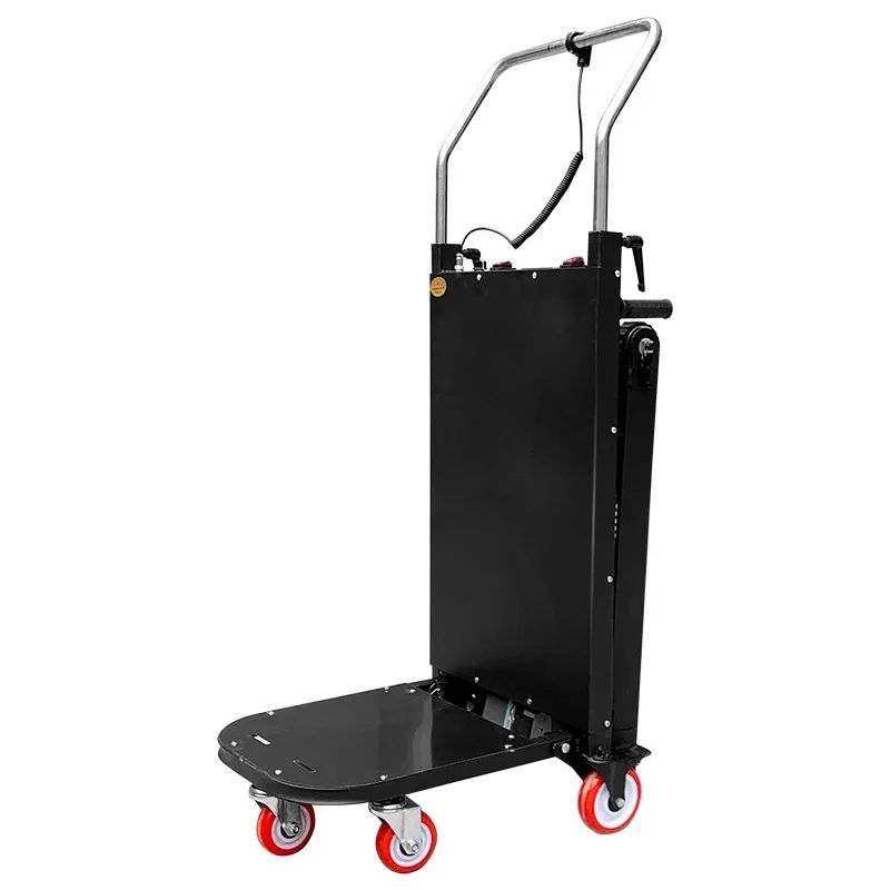 Household electric climbing machine, folding up  and  down handling stair cargo ladder, stair  moving artifact climbing crawler