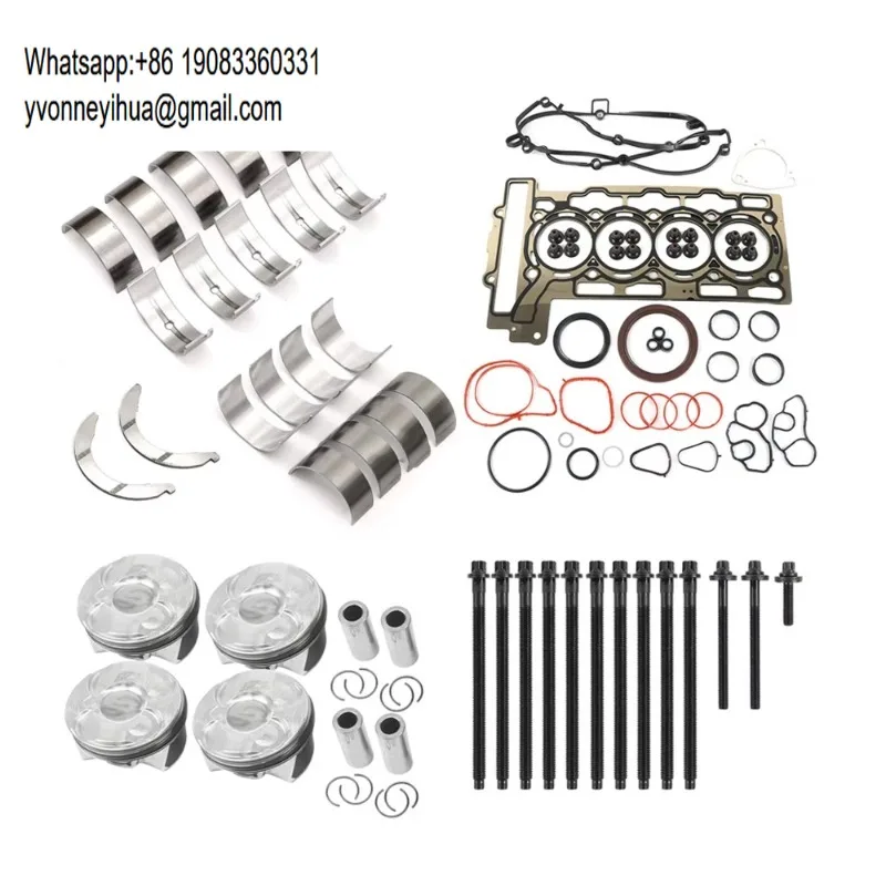 

Overhaul Rebuild Pistons Kit For Mini Cooper S JCW R55 R56 R57 N14B16 1.6 Engine