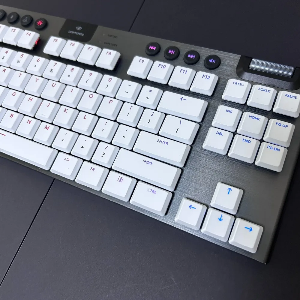 For Logitech Mechanical Keyboard G915\G913 G815\G813\TKL Series Multi-Color Backlit Replacement Keycaps  G915 Non-Slip Keycaps