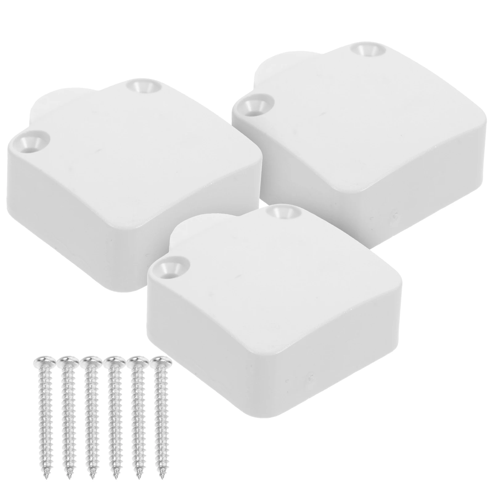 

3pcs Door for Closet Light Automatic Cabinet Light Switch Flame-Retardant Material Sturdy Easy Install 12V Touch for Wardrobe