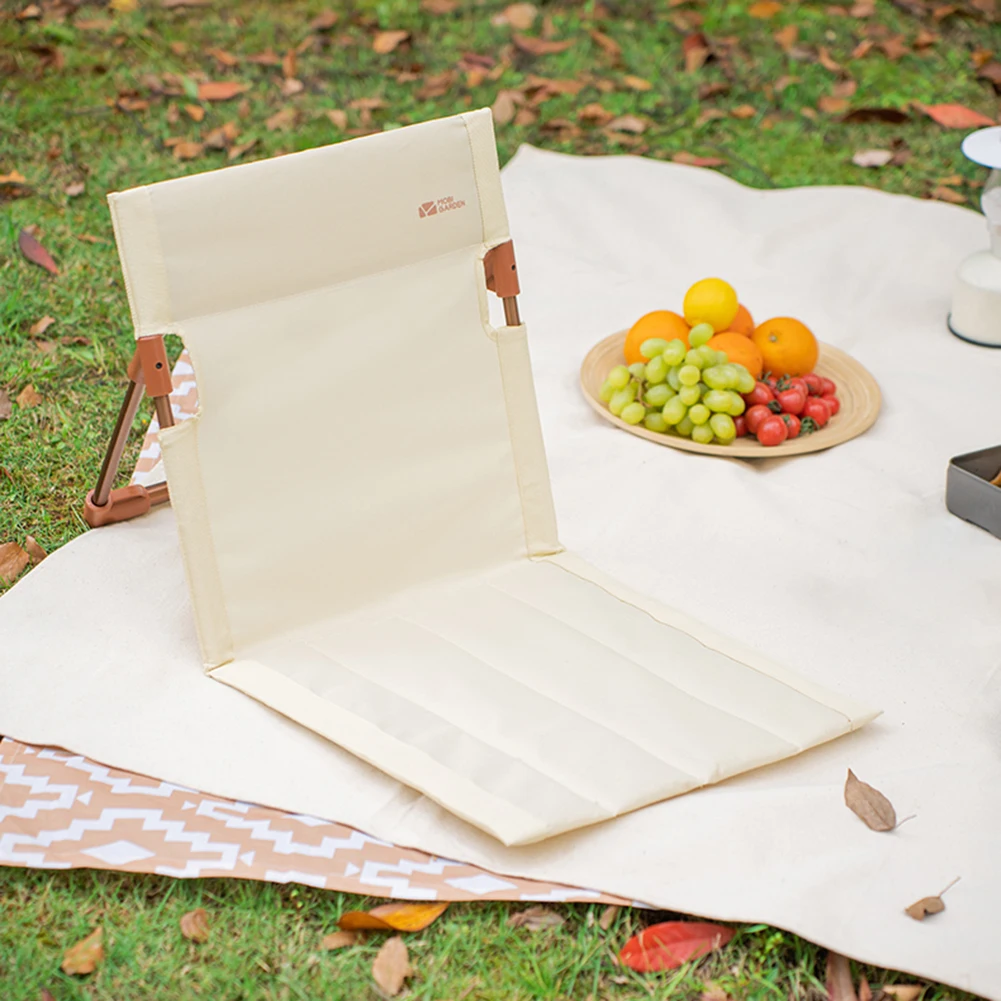 Camping Folding Chair Portable Outdoor Chair Backrest Seat Chair with Storage Bag Portable Camping Equipment Beach Lazy Chair