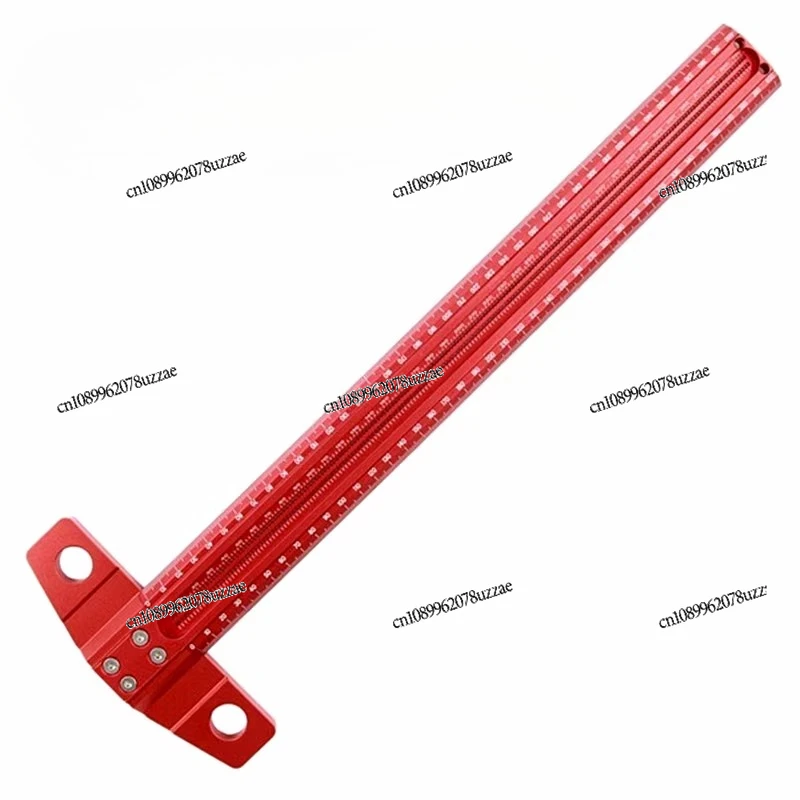 

Линейка для деревообработки, квадратная, отверстие, писчая, многофункциональная линейка, деревообрабатывающие инструменты