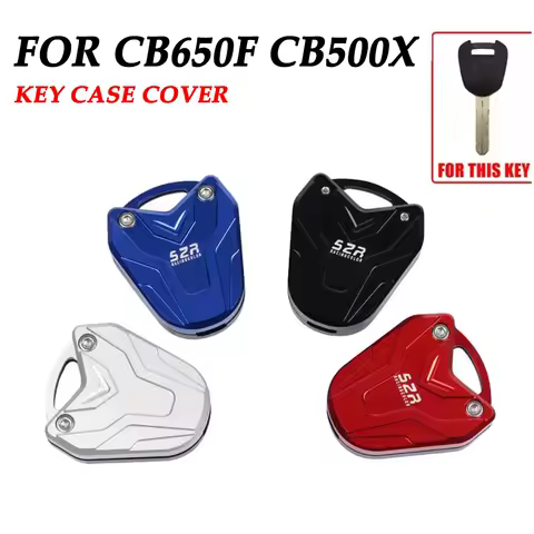 For HONDA CB500X CB500F CBR650R CB650R CB1000R CBR500R CB650F CB CBR 650R 500R Motorcycle Accessories CNC Key Case Cover Shell