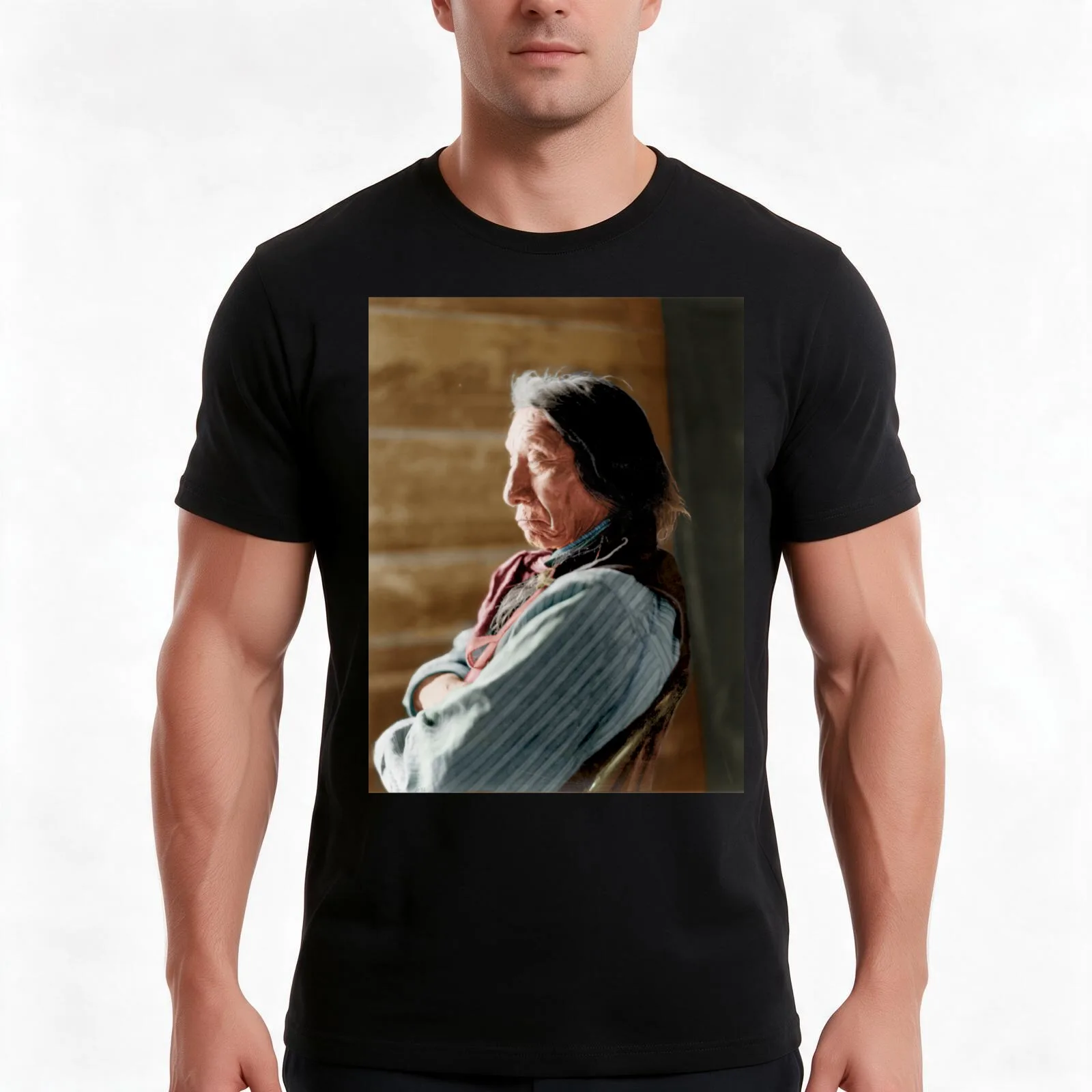 Red Cloud- Ma?píya Lúta 1822 - 1909 T-Shirt Summer Casual Cotton Tee Oversized Streetwear Tops Vintage Graphic Print
