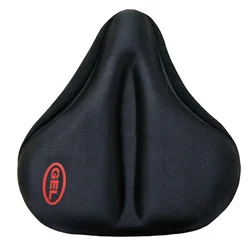 Oversized bicycle silicone cushion cover thickened MTB mountain bike electric vehicle seat cover bicycle saddle cover Wholesale