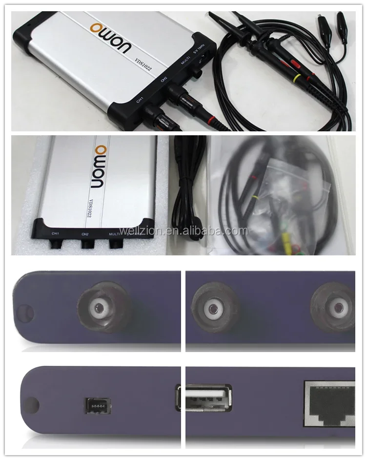 VDS1022 25MHz bandwidth OWON low cost oscilloscope