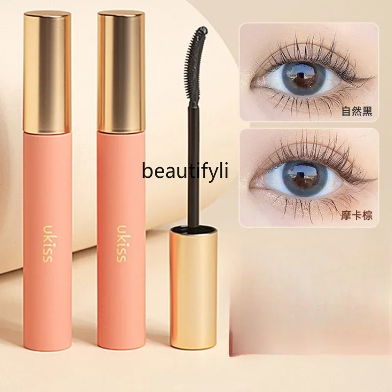 

zq Ukiss Eyelashes Base Cream Waterproof Long Curling Not Smudge Styling Liquid Mascara for Women