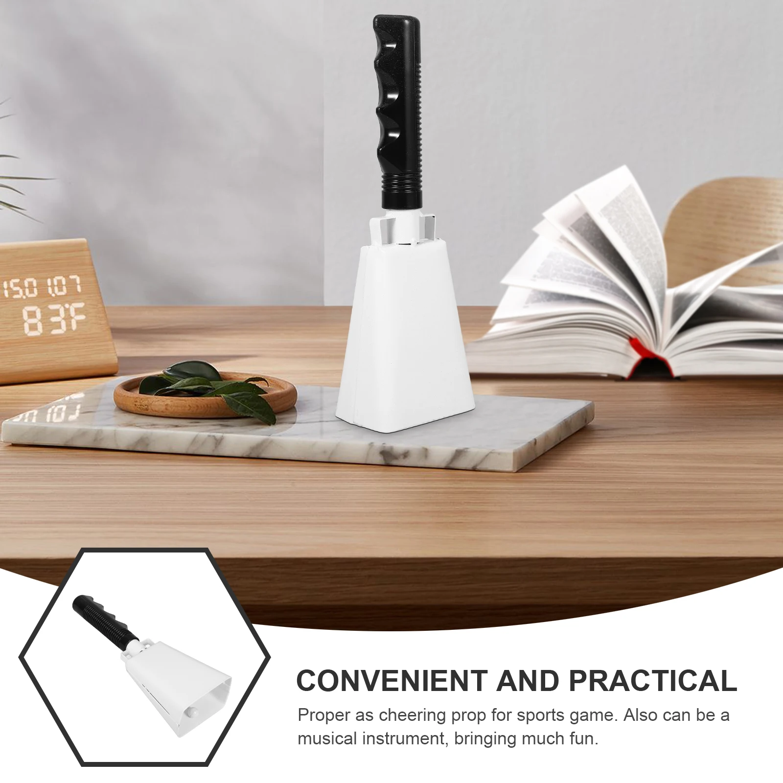 

Cow Bell Sound Generator Cowbells for Sporting Events Musical Instrument Noisemaker