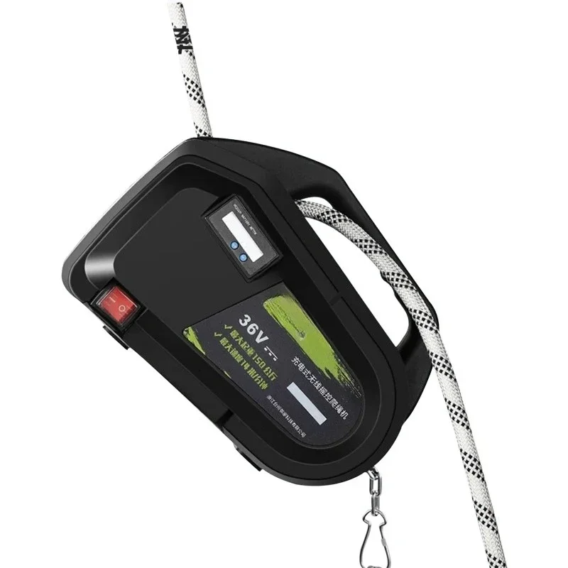 Rechargeable Remote Control High-altitude Operation External Wall air Conditioning Installation Electric Rope Climbing Machine