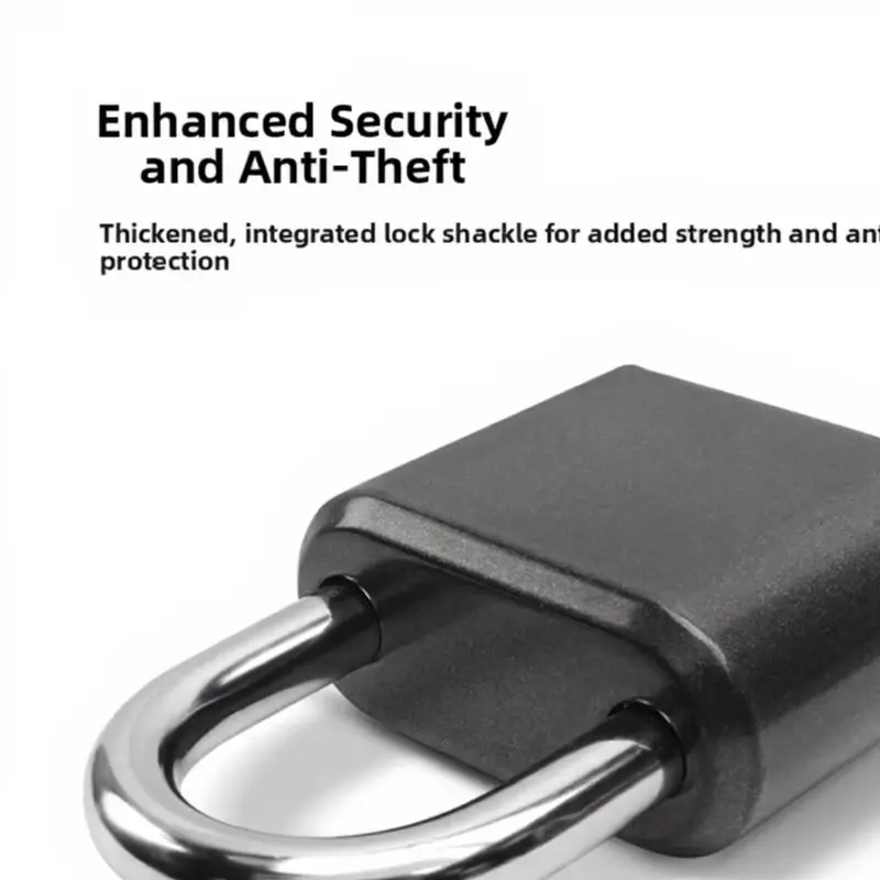 4 Digit Resettable Combination Padlock 8mm Shackle Zinc Alloy Outdoor Security Lock For School Locker Luggage Shed Hardware Tool
