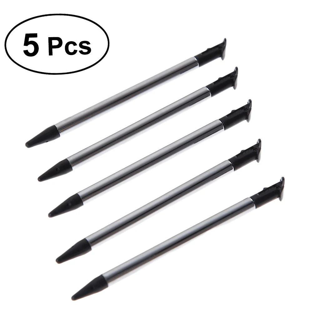 

5pcs Telescopic Stylus High Touch Screen Devices Precision Touch Screen Pens Universal Phone Drawing Replaceable Rubber Tip