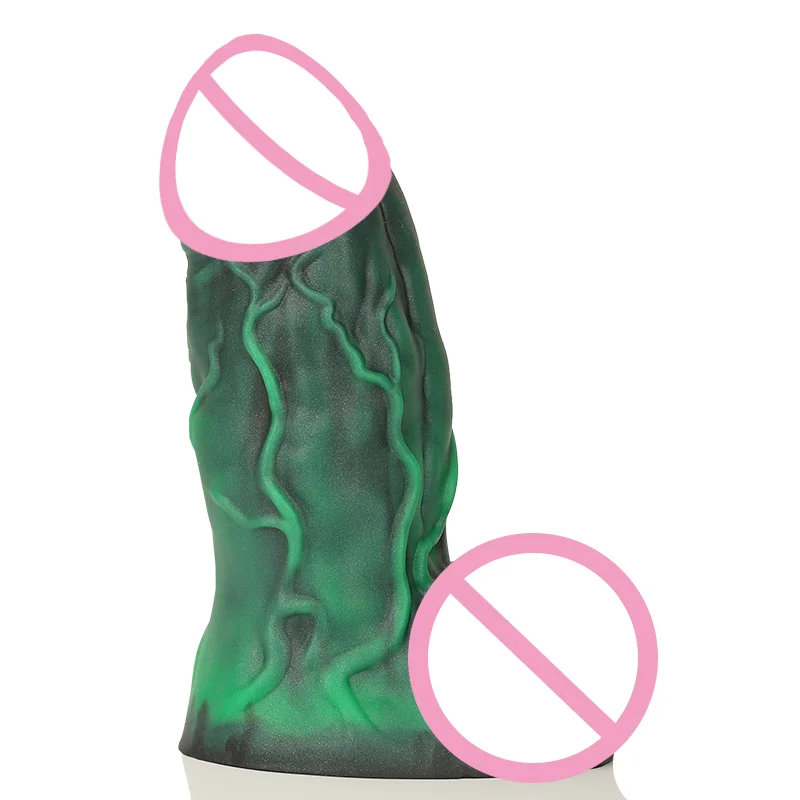 Nothosaur Monster Anal Plug Dildo Soft Realistic Butt Masturbator Anus Dilator Adult Sex Toy Stimulator