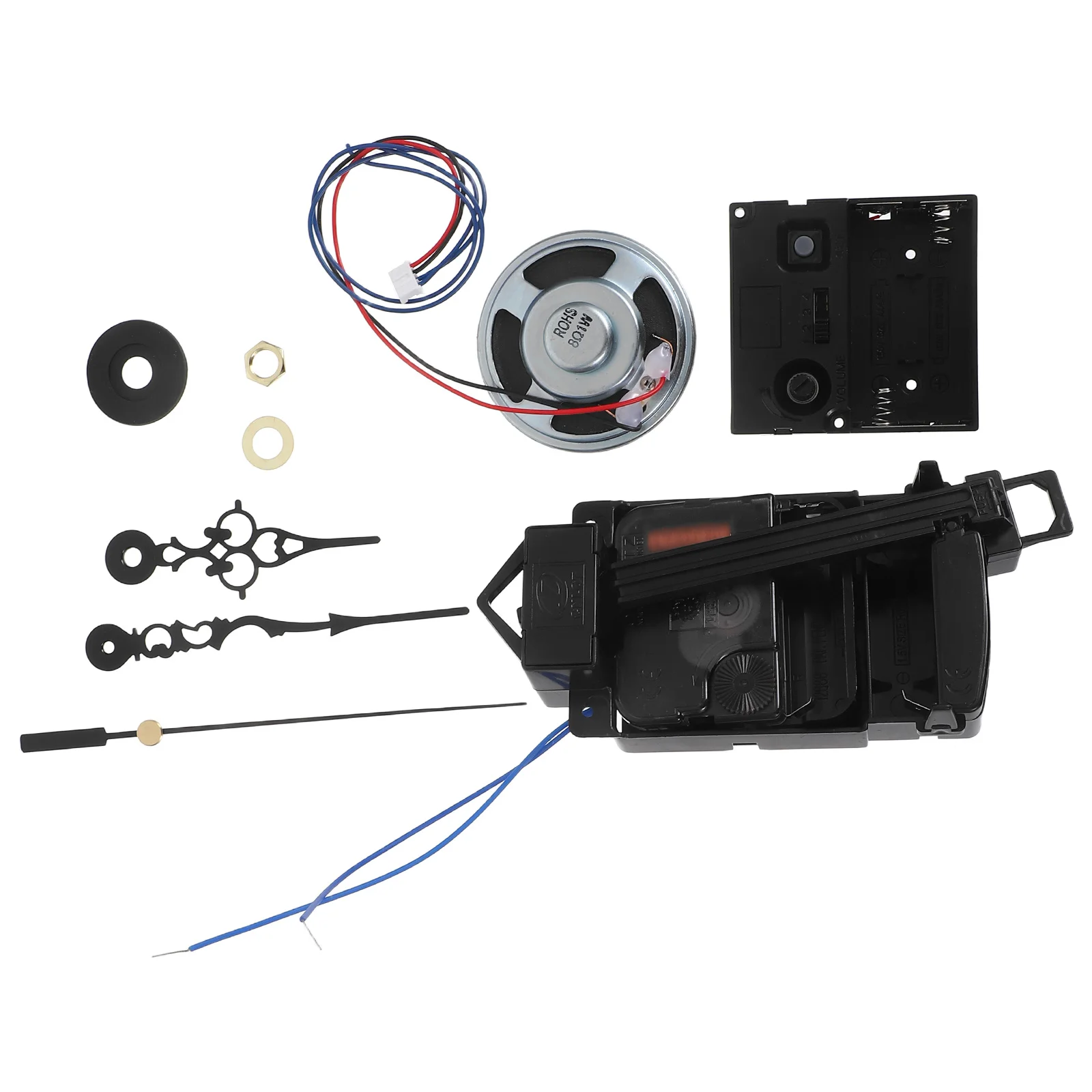 

1Set Pendulum Clock Mechanism Silent Quartz Movement Kit DIY Wall Clock Repair Replacement Parts Accurate Hourly Chime Upgrade