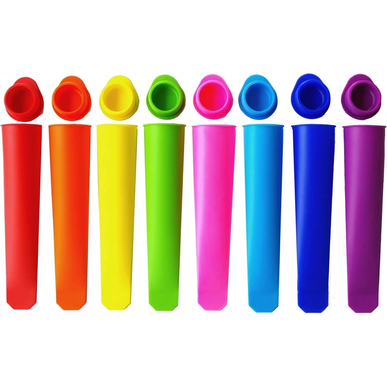 Picture 7: Popsicle Maker Silicone Reusable Summer Popsicle Maker Quick-freeze Self-sealing Popsicle Tubes Ice Cream Kitchen Tool