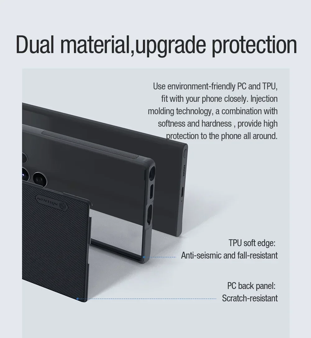 Nillkin dla Samsung Galaxy S26 Ultra S26+S26 Plus S25Ultra S24Ultra Magnetic Case Super Frosted Shield Pro Protection Back Cover — zdjęcie produktu 6