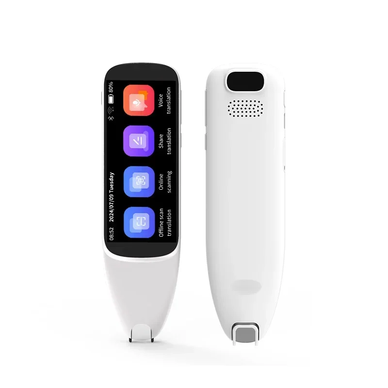 New Design Portable Scanner Translator AI Smart Pen Japanese English Translation Device With Voice Real Time Translator