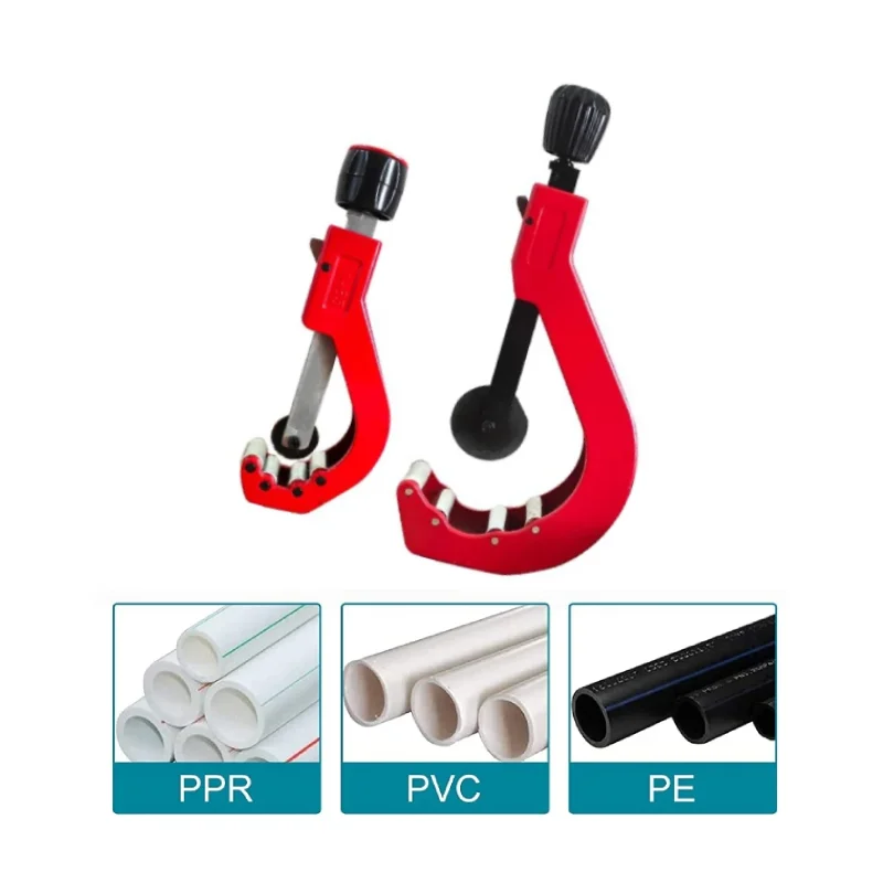 BORX PPR Pipe Cutter Portable Tube Cutter 14-65mm/110-160mm Dual-purpose Scissor for Copper Aluminum PVC PPR PE Tube Hand Tools