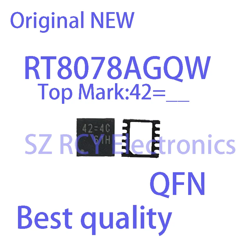 

(5 шт.) Новый RT8078AGQW RT8078A топ-Марк 42 = чипсет QFN