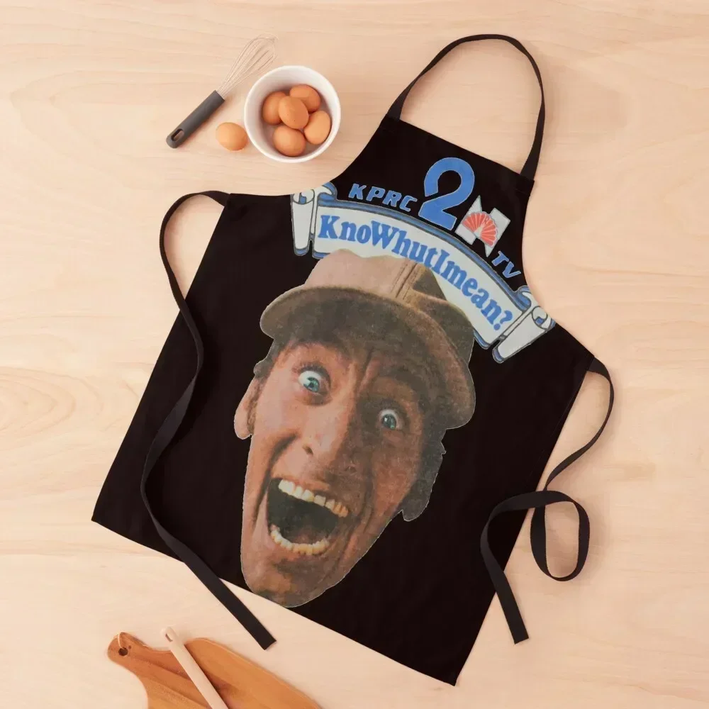 

80s Ernest P. Worrell KnoWhutIMean Apron Chef Accessory Women's Dress Womens Dresses cook wear Apron
