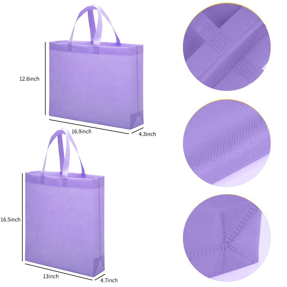 Non-woven Tote Bag Shopping Bag For Promotion And Advertisement 10/20 Pcs Wholesale Custom Logo/Printing fee not included