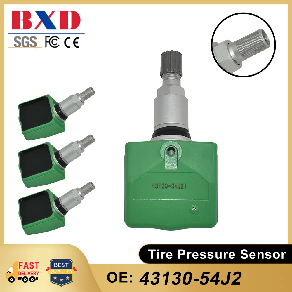 1/4PCS 315MHz Tire Pressure Sensor 43130-54J2 43130-54J21 For Suzuki Grand Vitara SX4 Crossover