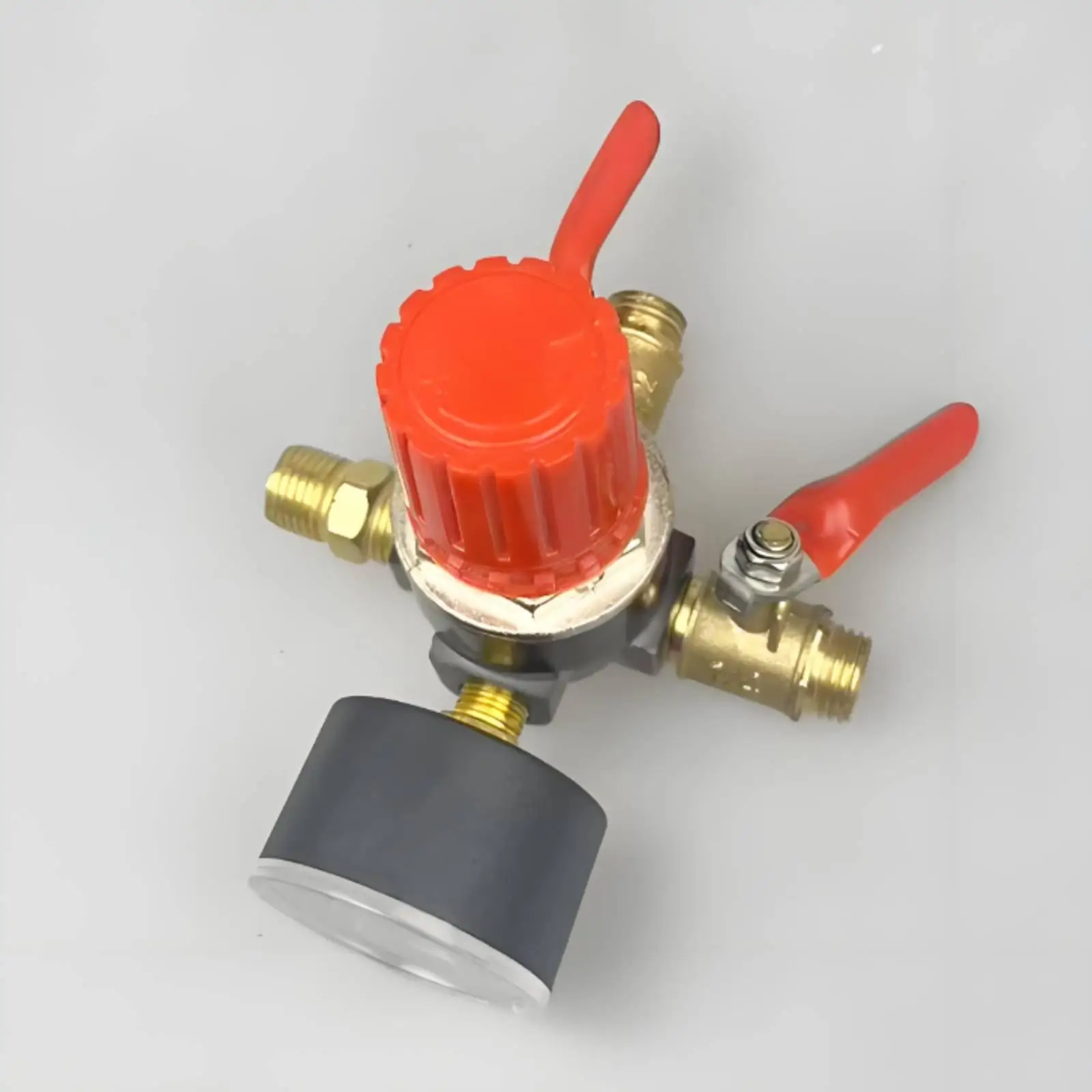 Air Compressor Pressure Control Regulator Versatile Pneumatic Assembly Adjustable Valve for Workshop and Equipment Use