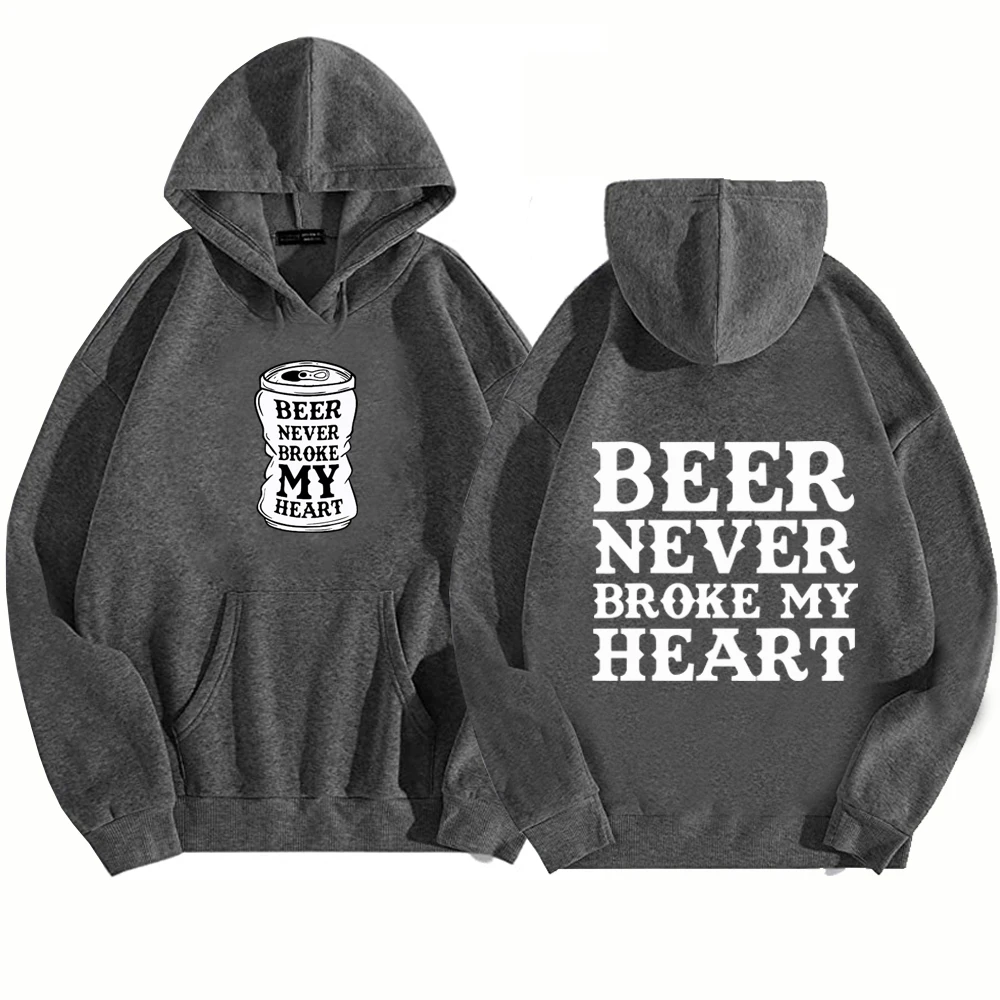 Luke Combs Hoodie Beer Never Broke My Heart Country Music Western Harajuku Hip Hop Men Women Fans Gift Sweatshirts