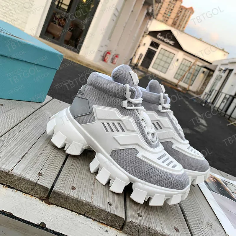 

Mens Trainer Thunder Sneakers Platform Sneaker Mid Shoes Hundred Shoe Winter Inside High Women 'S Casual Trendy Fashionable Clou