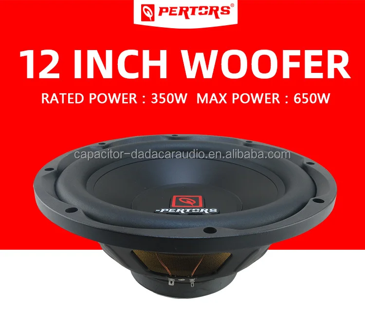 

Factory hot selling 10 inch 650W car audio subwoofer