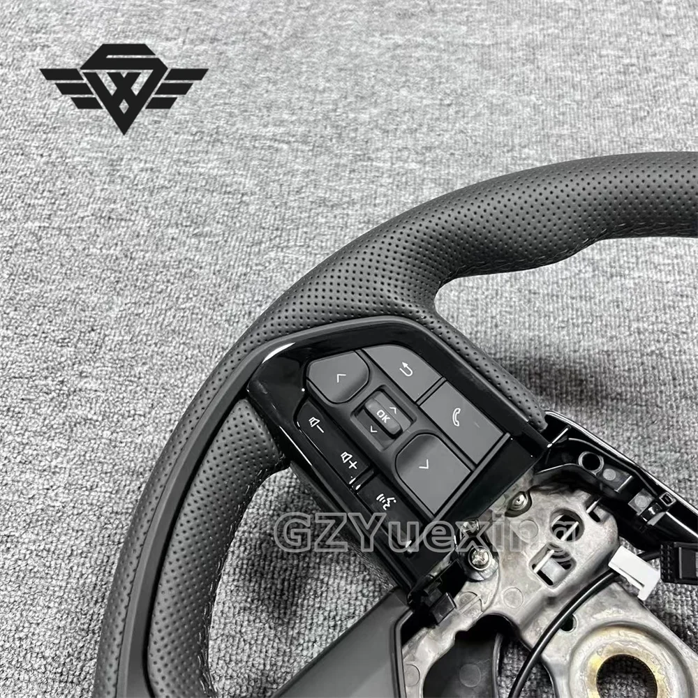 พวงมาลัยแต่งสำหรับรถยนต์โตโยต้า ทันดรา วัสดุหนังแท้ ดีไซน์ระดับแข่งรถ ควบคุมได้แม่นยำขึ้น