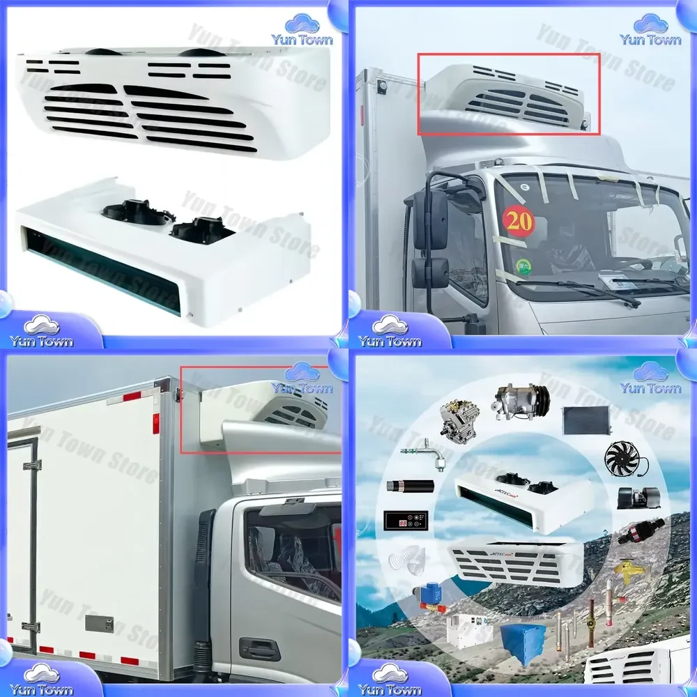 AC.133.162 3010W 1770W Cold Storage Room Freezer R404A 24V 12V Transport Refrigeration Unit for Truck Vans Car Air