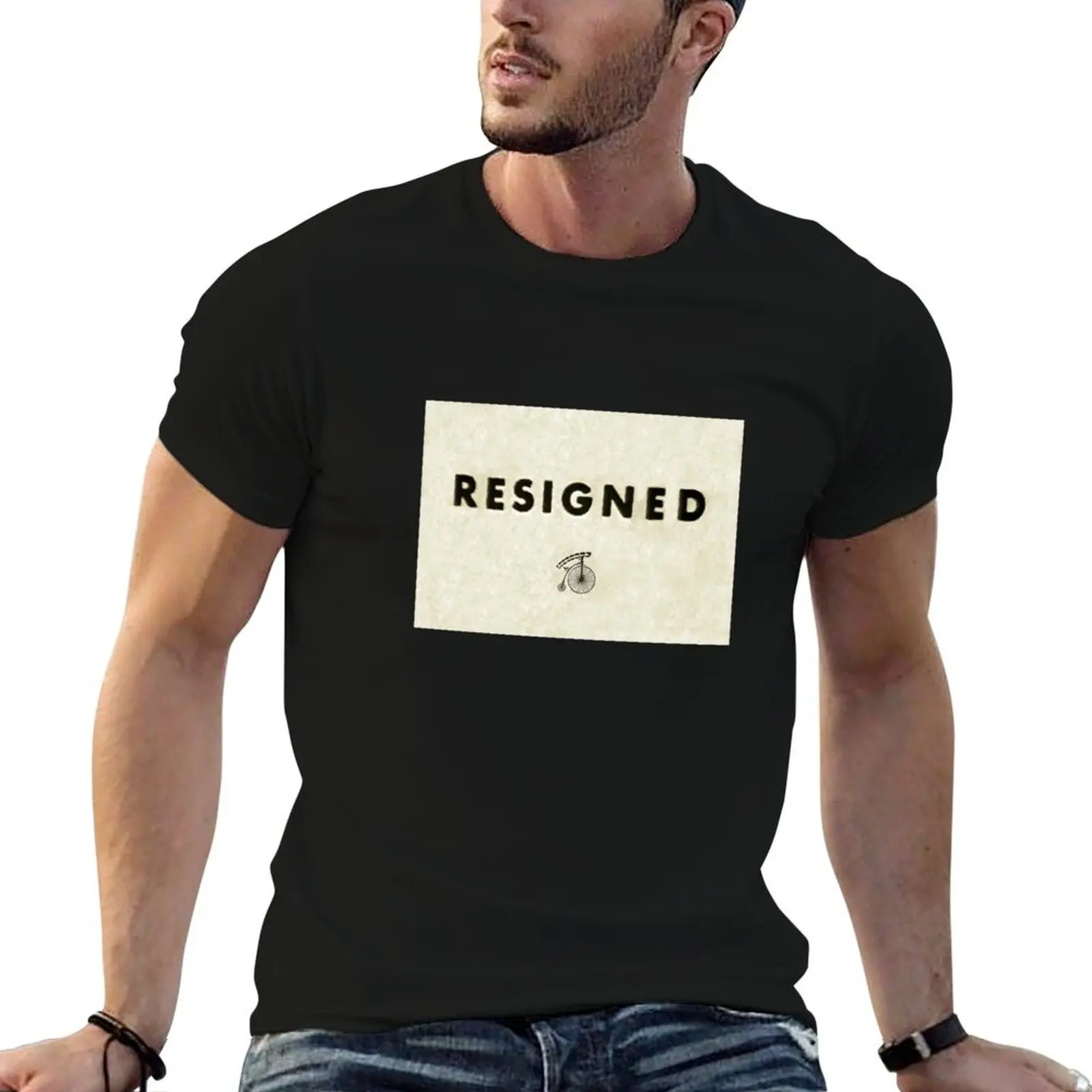 The Prisoner - RESIGNED T-Shirt animal prinfor boys luxury t-shirt mens t shirts top quality