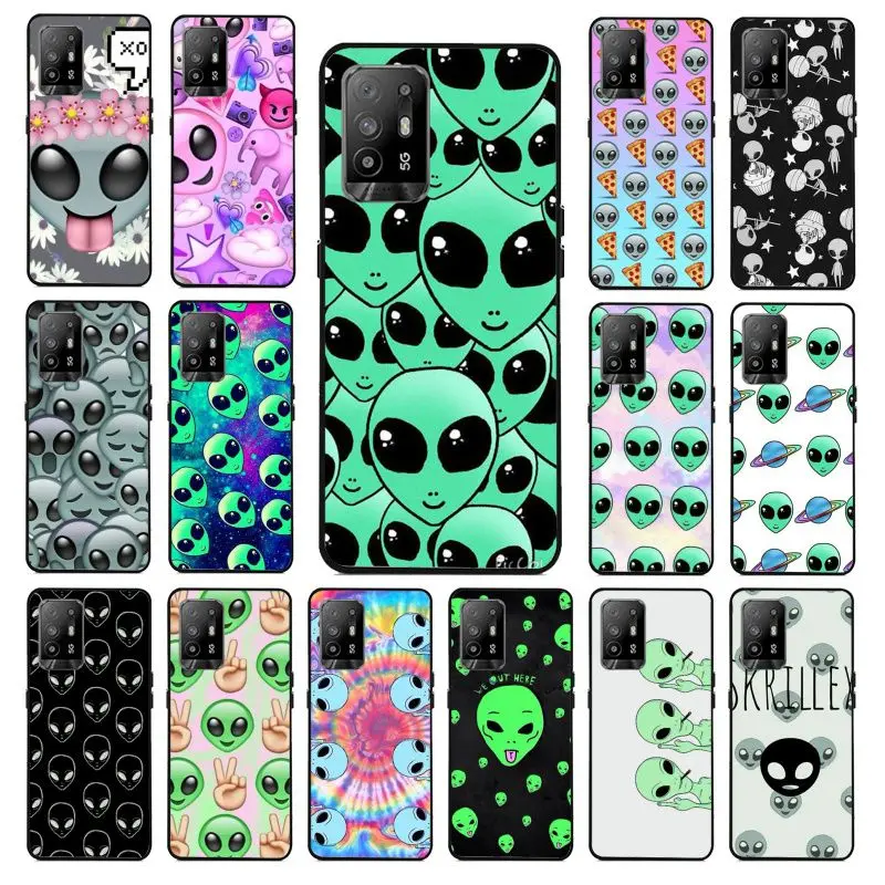 Alien Believe UFO ET Phone cover For OPPO A74 A78 A98 A94 A54 A72 5G A57 A96 A53 A9 A73 2020 A53S 4G Cases coque