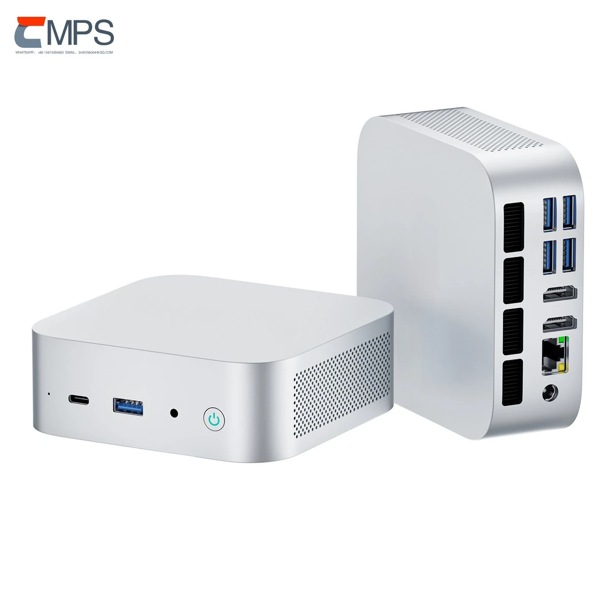 Factory Price Mini PC I3-1215U 12GB LPDDR5 256GB M.2 NVMe PCIe SSD Triple 4K Display WiFi6 BT5.2 Mini Desktop Computer