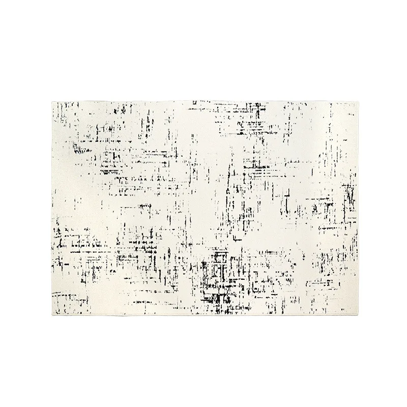 

Modern mansion French minimalist living room light luxury bedroom cloakroom thickened bedside blanket light luxury style