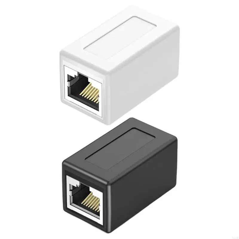 2025 New Low Noise RJ45 Coupler Ethernet Inline Connector Female to Female 8P8C