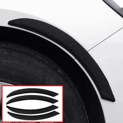 Car Tire Fender Side Cover Wheel Arch Protector Anti Scratch Rubber Stickers for Protect Wheel Eyebrow Scuff Plate Accessories