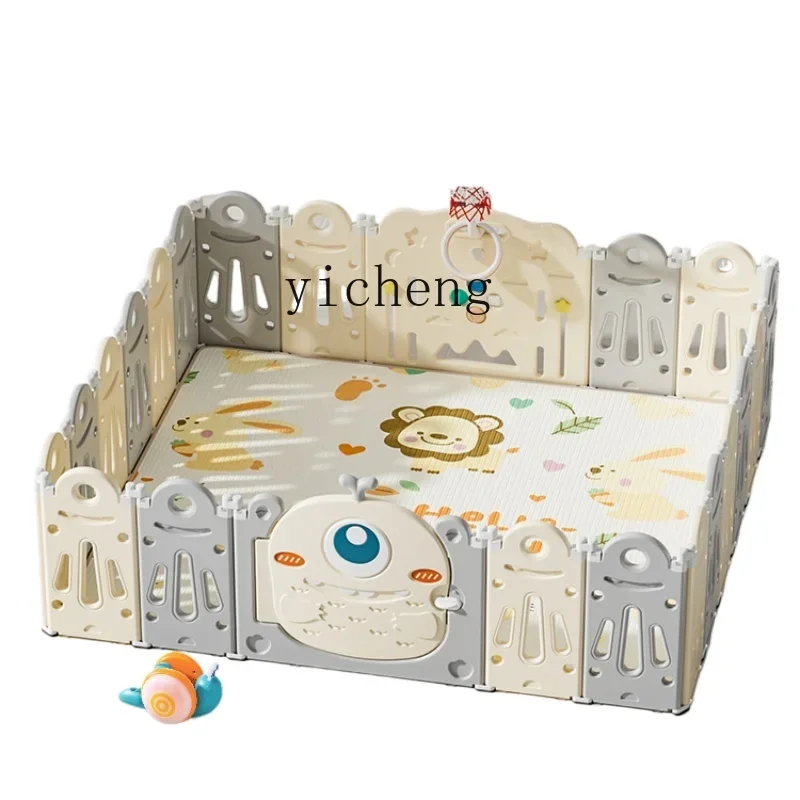 Variety Baby Game Fence Ground Protective Grating Baby Crawling Mat Child Play Mat Ground Indoor HomeD26
