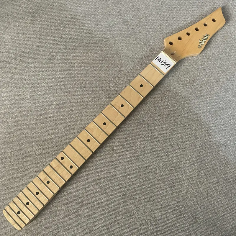

MN384 ST 6 String Electric Guitar Neck DIY Part 22 Frets Right Hand Origial And Genuine Ashton Maple Wood