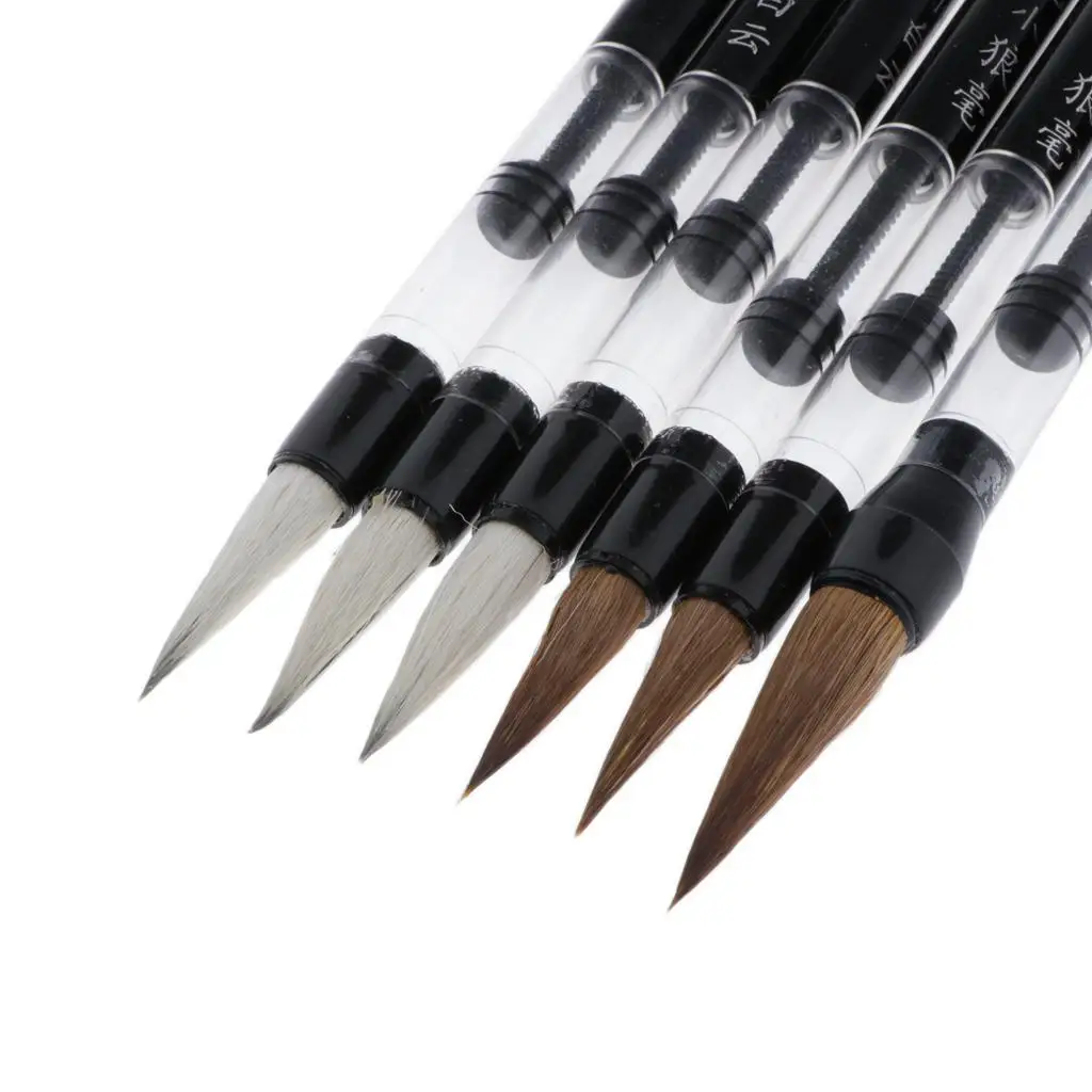 Calligraphy Chinese Brush Pens with Piston Filling Professional Drawing Pen Artistic Brush for Watercolor Painting