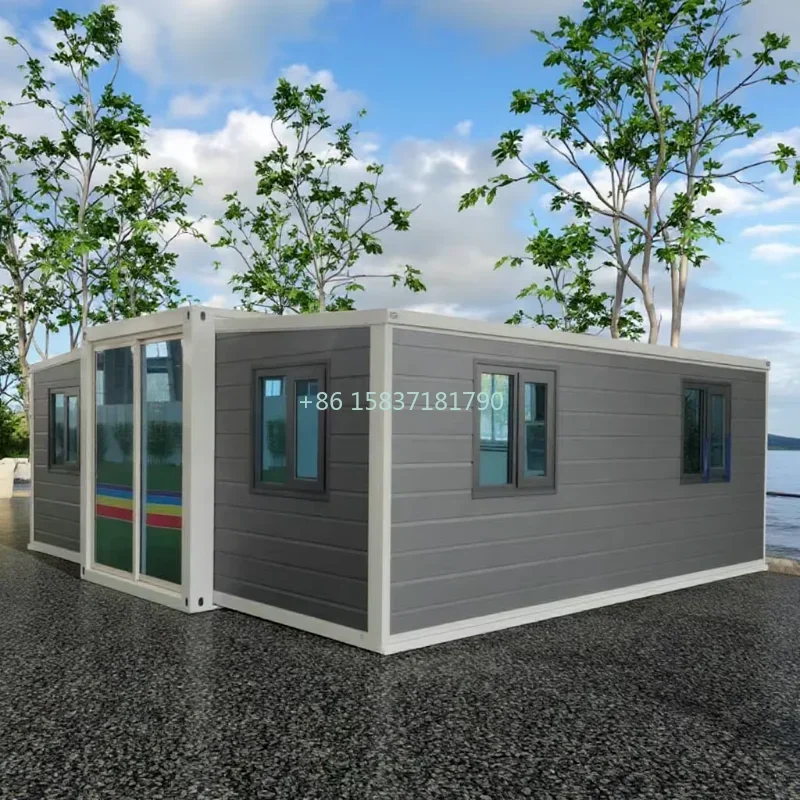 CE Approval Mobile Container House Folding Expandable Prefabricated Container Homes Restaurant Container House Price for Italy