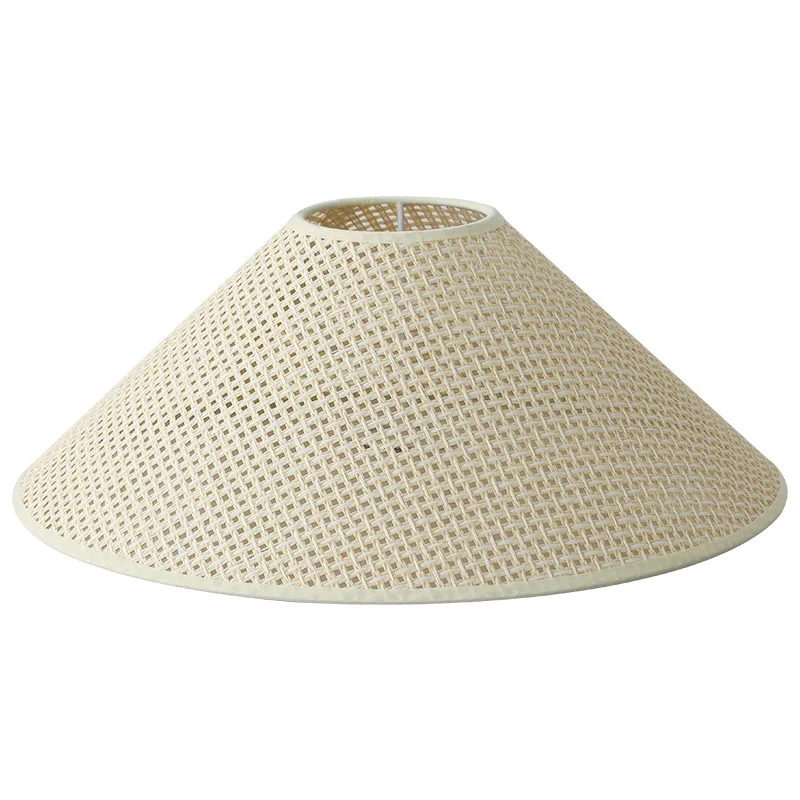 

E27 Desk Lamp Lampshade Shell Cover Floor Lamp Linen Fabric Woven Lampshade