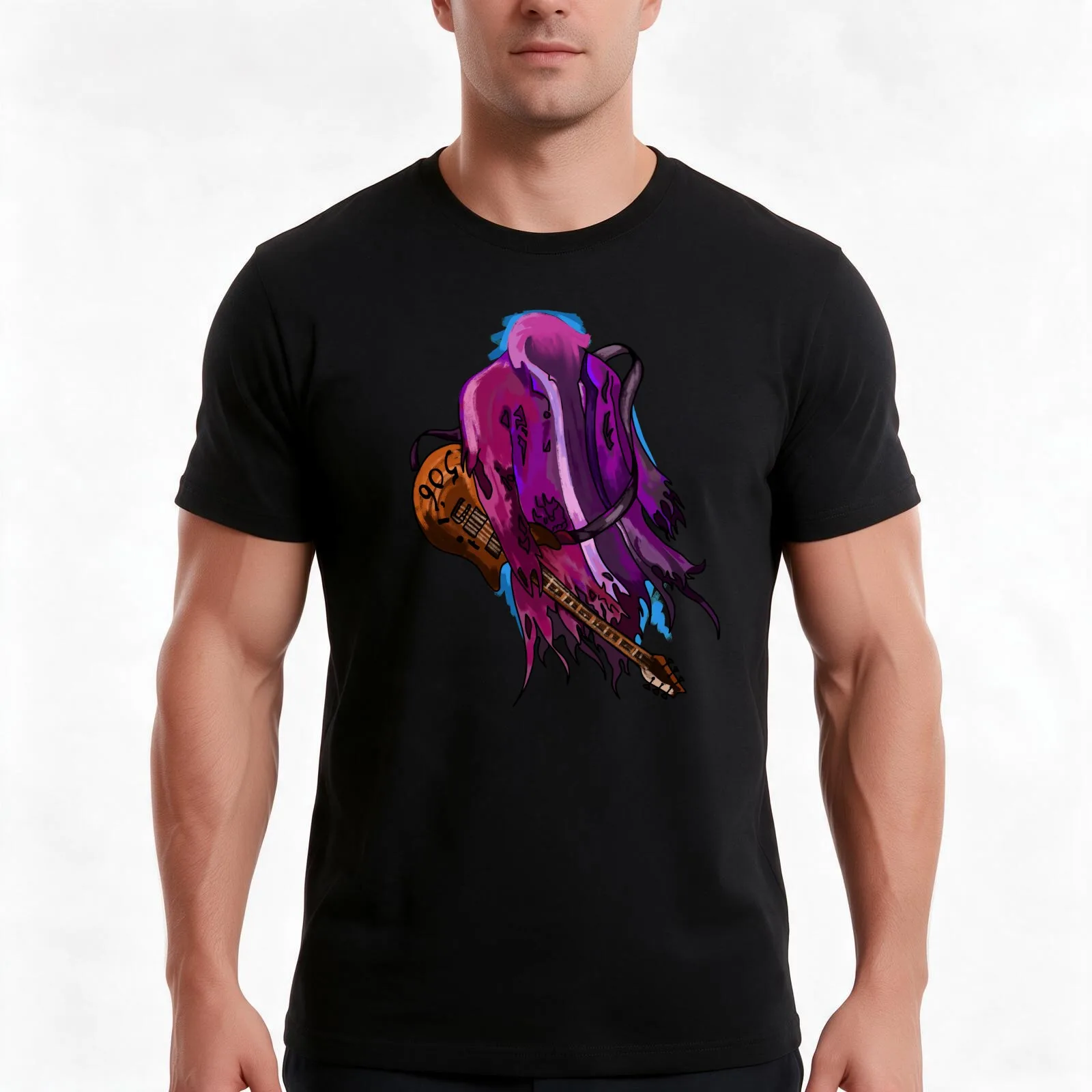 Charlie gillespie tattoo Julie and the phantoms T-Shirt Summer Casual Cotton Tee Oversized Streetwear Tops Unisex Men Women