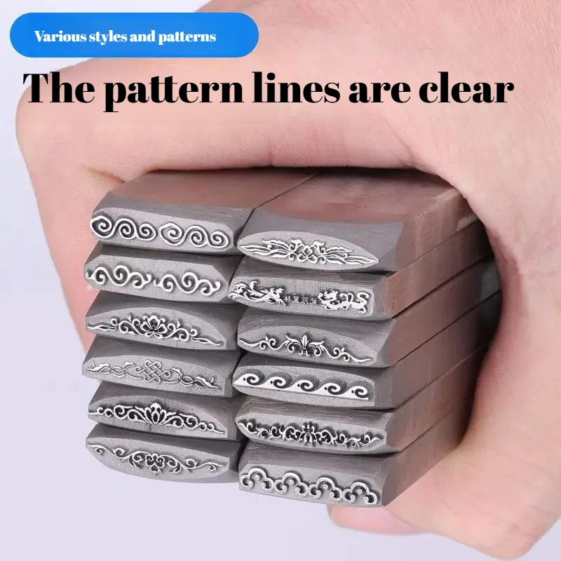 Jewelry Steel Seal Jewelry Seal Mold Gold and Silver Pattern Carving Tool Jewelry Tools