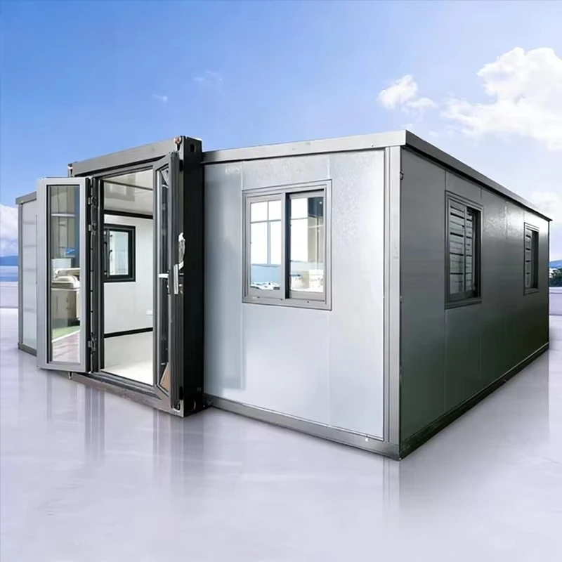 Double-wing Expandable Breathable Sandwich Panel ATLAS 20ft Container House Outdoor Prefabricated Modular Farmhouse Warehouse
